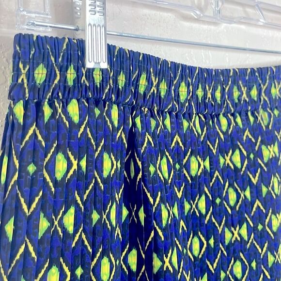 African print plisse maxi skirt - Picture 3 of 5